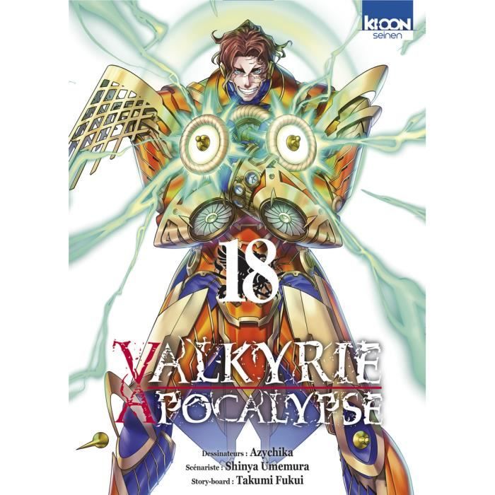 Manga - Ki-oon - Valkyrie Apocalypse T18 - Umemura Shinya/Fukui Takumi/Ajichika - Combat ultime - Ragnarök