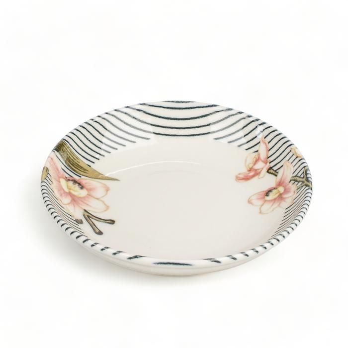 ASIETTE CREUSE PORCELAINE 20CM DIVERS COULEURS