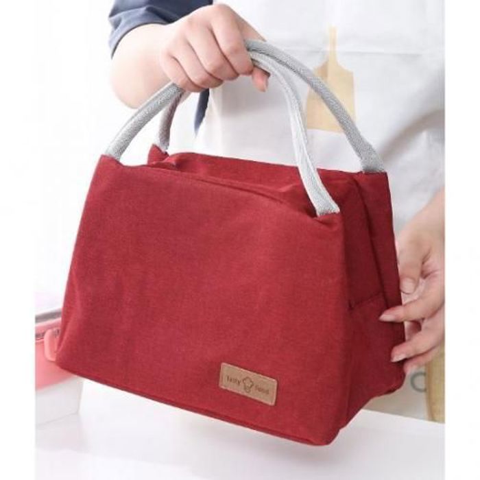 Sac Repas Isotherme pour Déjeuner, Sac à lunch pique-NIC Imperméable Bon Qualité