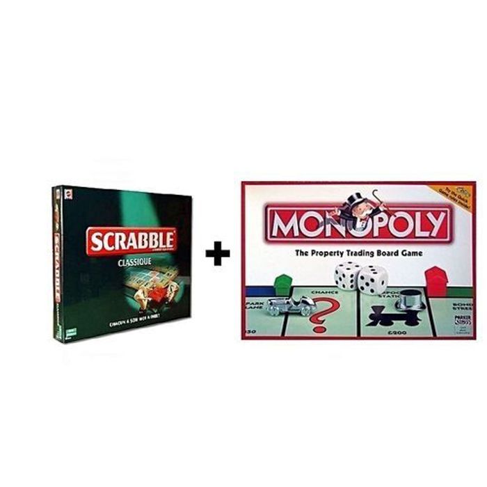 Monopoly Scrable Pack