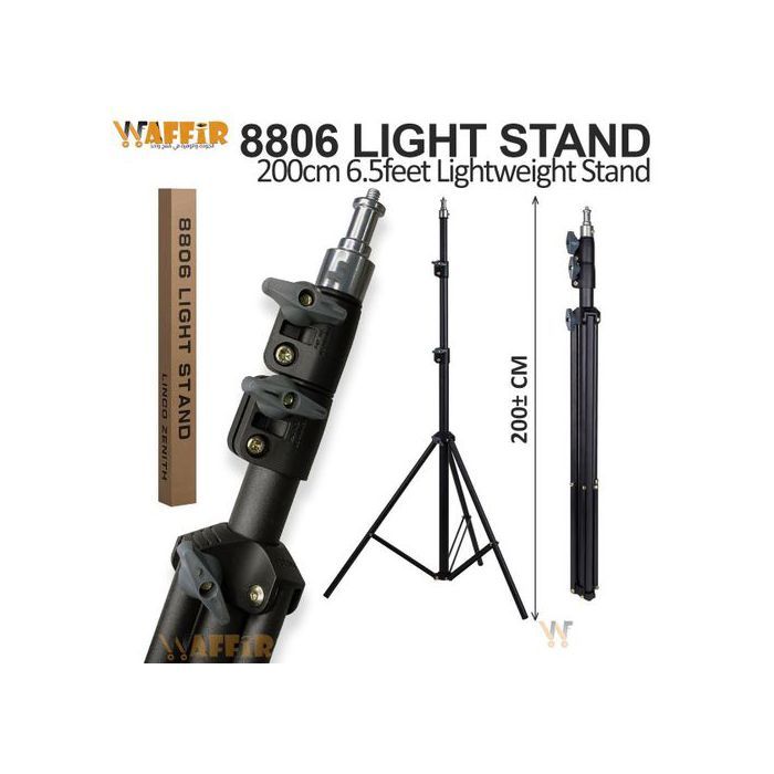 Tripod 8806 Support 2M Pour Telephone Selfie Camera Ring Light Appareil photo PRO
