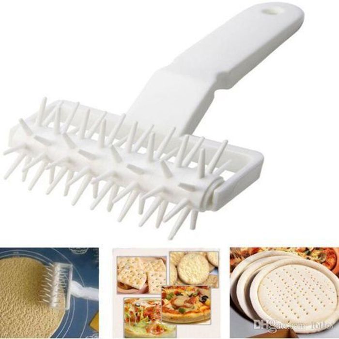 Rouleau Pique Pâte Pizza - Pique Vite Plastique - PIZZA