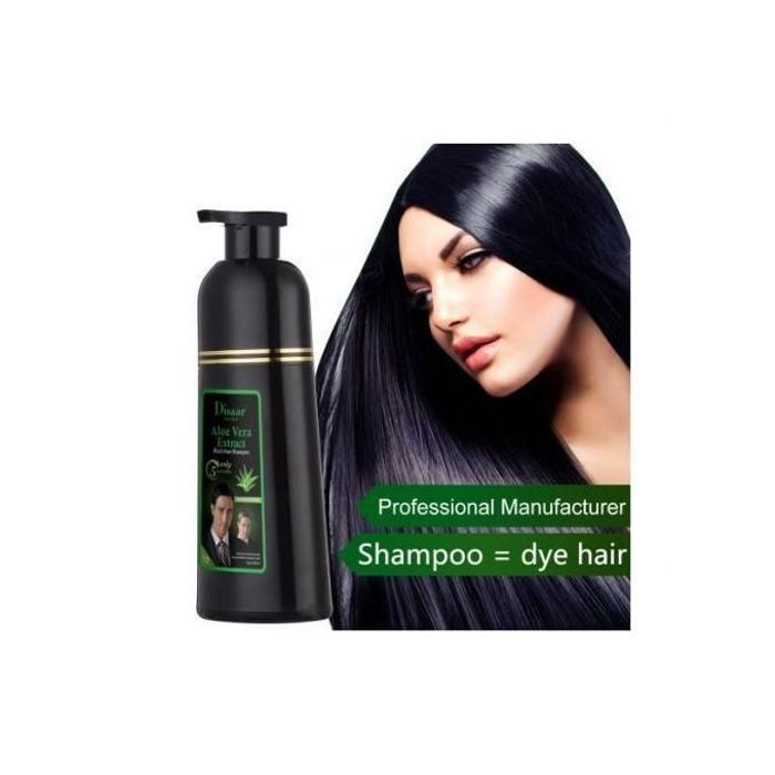 Hair Care Extrait d'Aloe Vera Shampooing Cheveux Noirs 400 ml