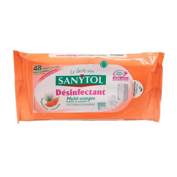 SANYTOL multi-usages pamplem x48
