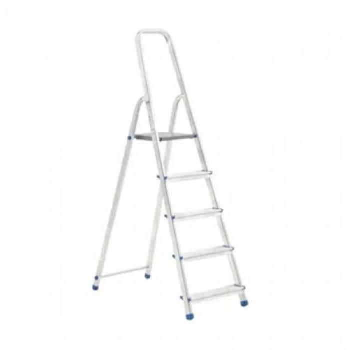 Escabeau - 5 marches - Aluminium