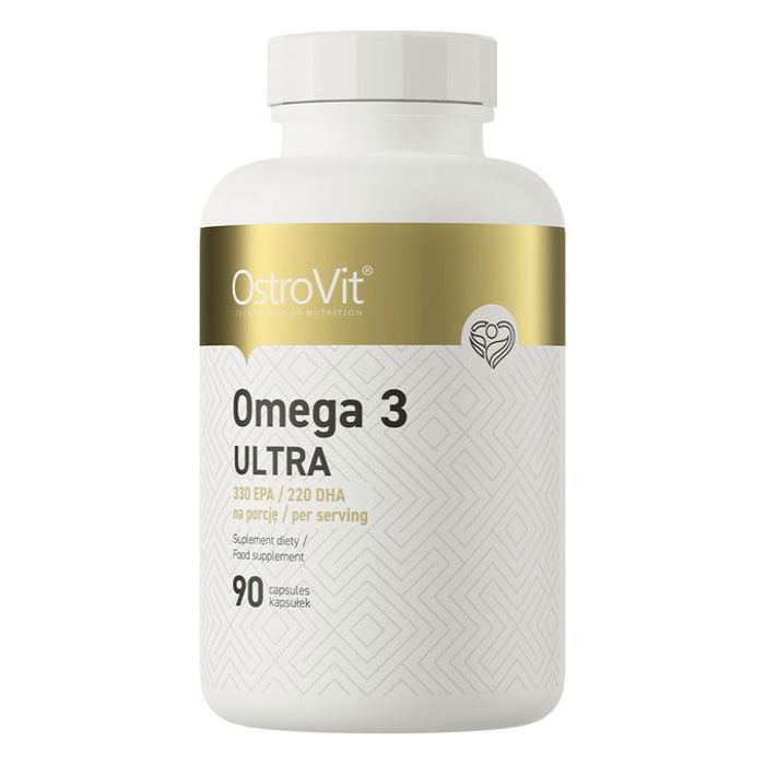 Omega 3 Ultra 90 Caps - 330 EPA & 220 DHA - Bien-être Cardiovasculaire et Cérébral