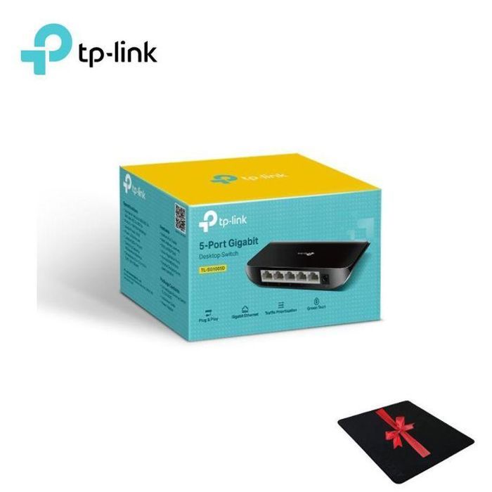 Ethernet Gigabit 5 ports Ethernet (10/100/1000) TL-SG1005D