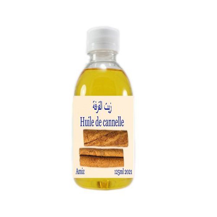 Huile de Cannelle - Amiz - 125mL - Hydratant Corps - Tonique - Stimulant Immunitaire