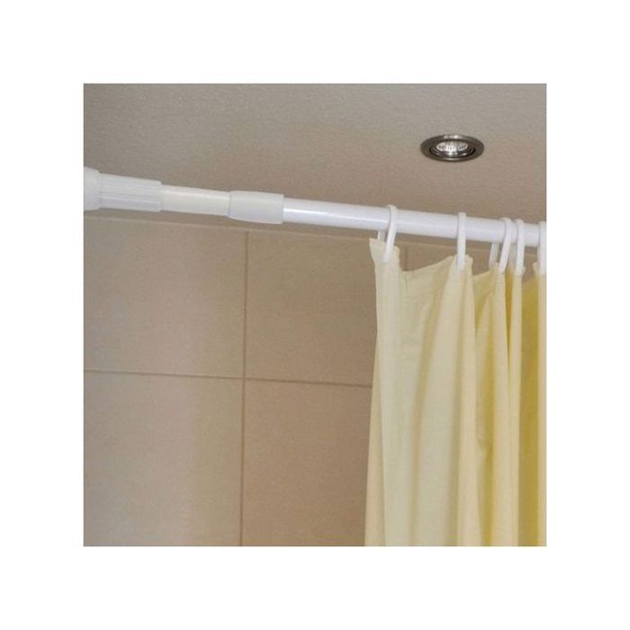 Tringle à rideau de douche extensible - 70 x 120cm