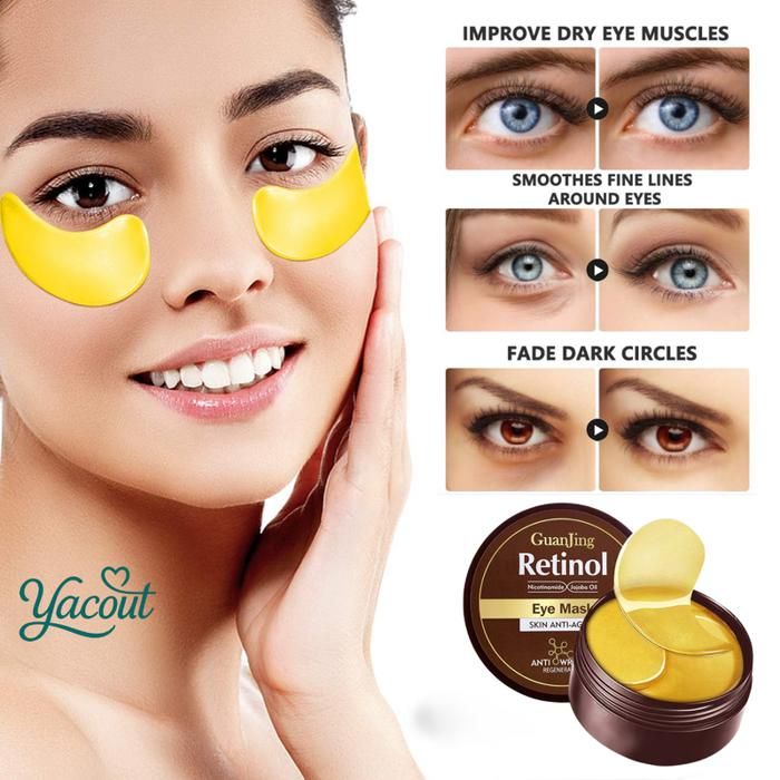 Masque Yeux Retinol Hydratant 60 pcs