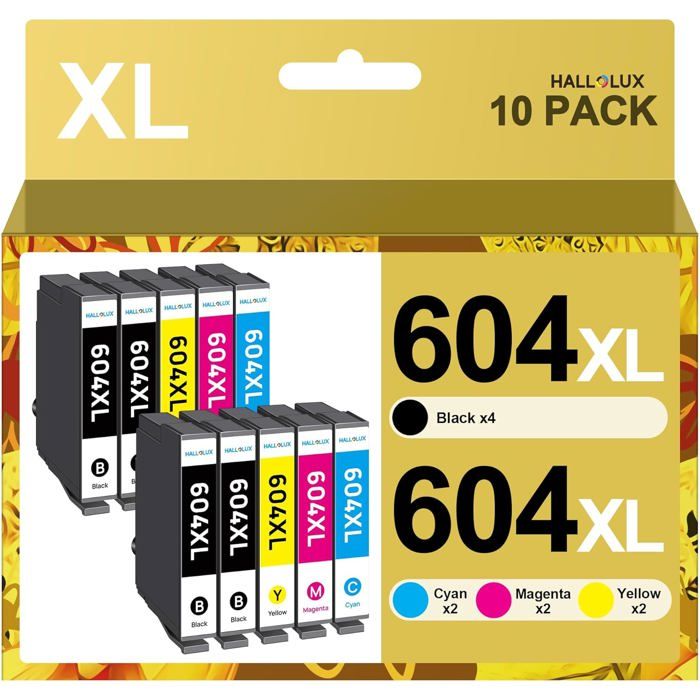 604Xl Kompatibla Bläckpatroner För Epson 604 604Xl 604 Xl För Epson Xp-2200 Xp-2205 Xp-3200 Xp-4200 Xp-3205 Xp-4205 Workforce