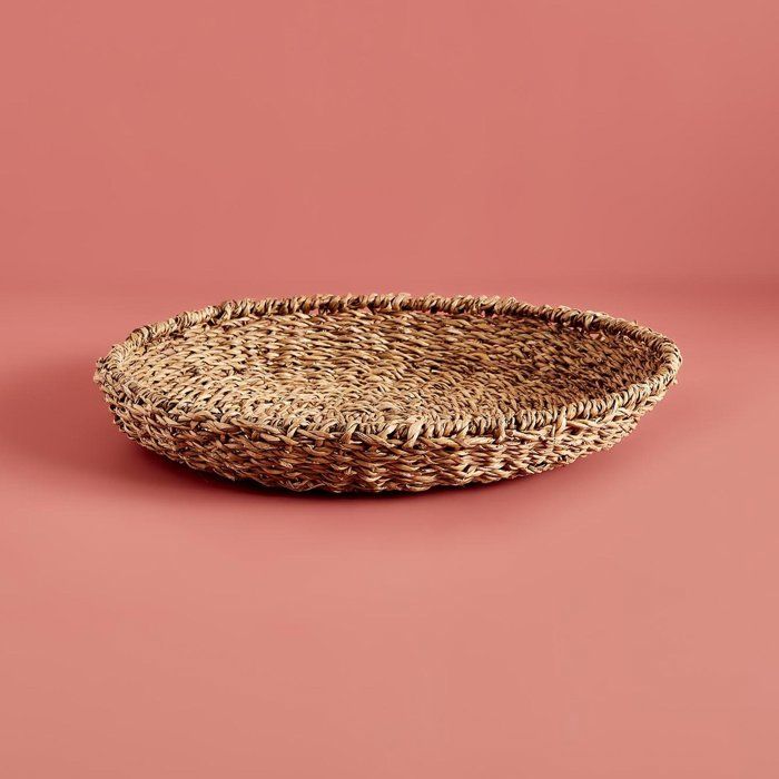 Assiette - Faye - 40x6 cm - Osier - Naturel - Assiette plate
