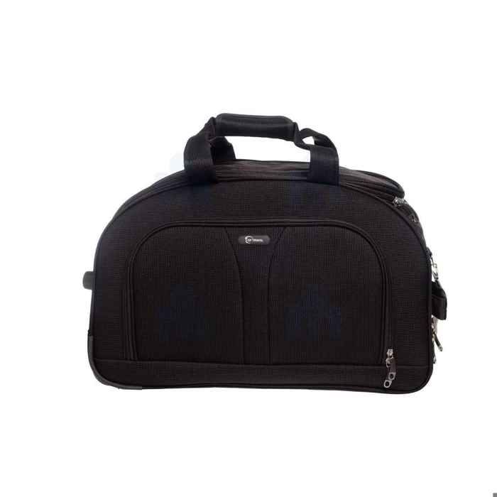 Sac de voyage à roulettes 18B050-4 chocolat 55cm - TOP TRAVEL