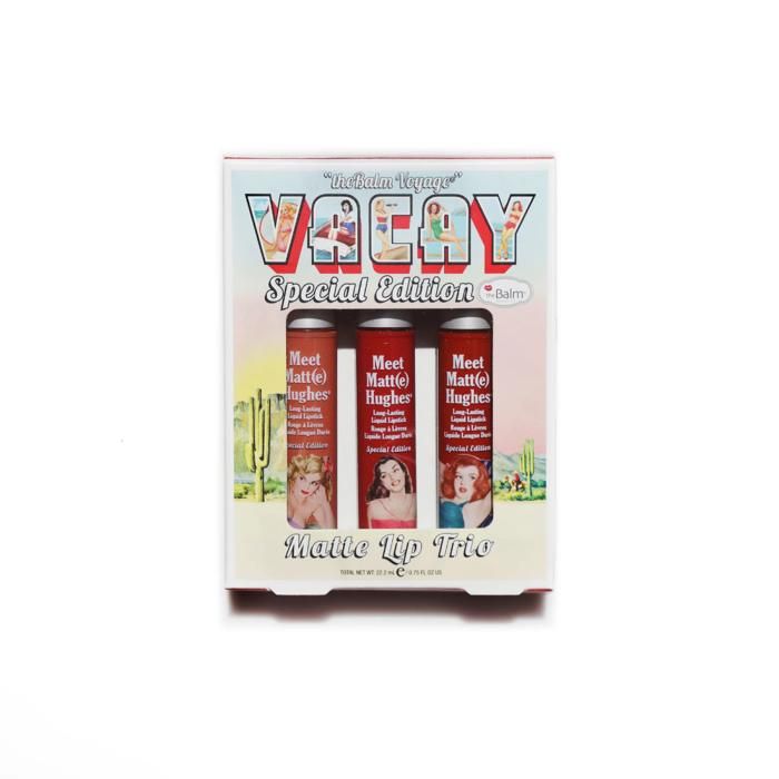 THE BALM - Meet Matte Hughes Trio Kit Vacay (Model Roz)
