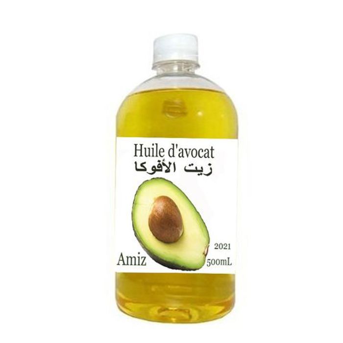 Huile d'Avocat - AMIZ - 500 mL - Hydratant Corps - Tous types de peau - Texture Huile