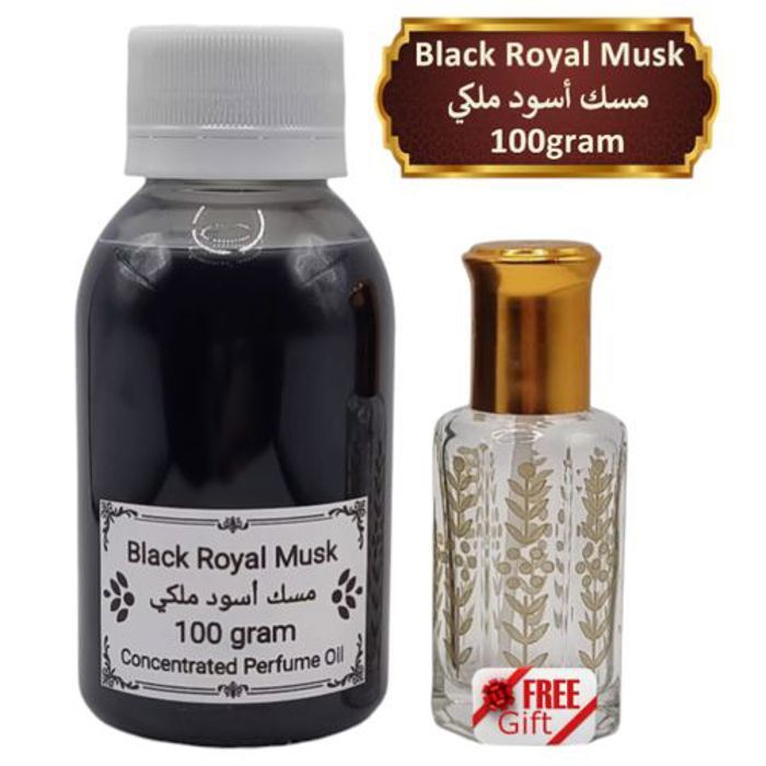 Huile de parfum - Musc Royal Noir - 100 g - Concentrée - Épaisse - Sans alcool