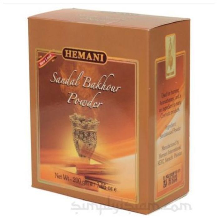 Hemani Sandal bakhour en poudre 100% naturel / 200 gr