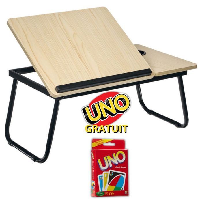 Table de lit pour ordinateur portable