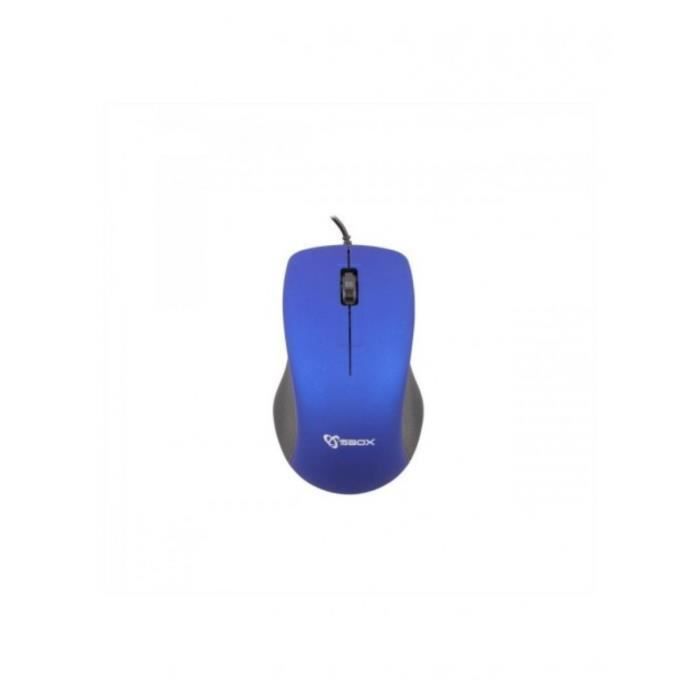 Souris optique - SBOX - M-958BL - 3D - 1000 DPI - USB 2.0