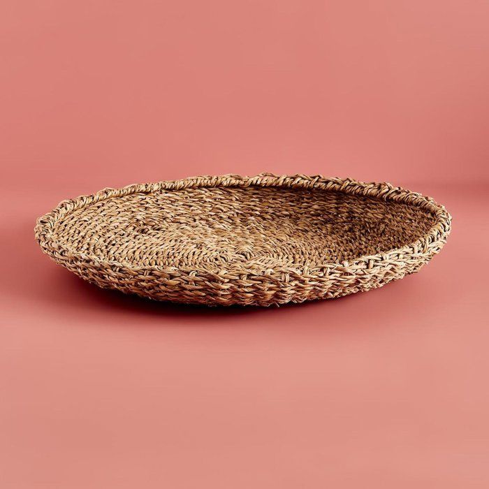 Assiette Faye en osier (55x8 cm)