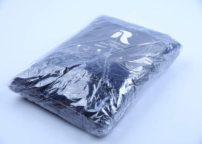 Parure de lit - HC cotonelle - 240x260 cm - Couleur navy blue - Lavable en machine