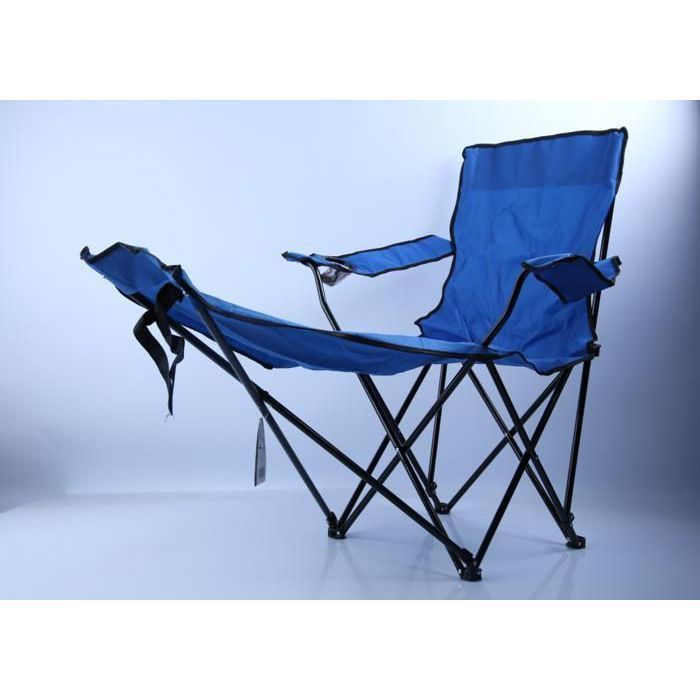 Fauteuil de Camping - CJ2638-Blue - Bleu - 1 place - Dimensions: 77x51x81cm - Mixte