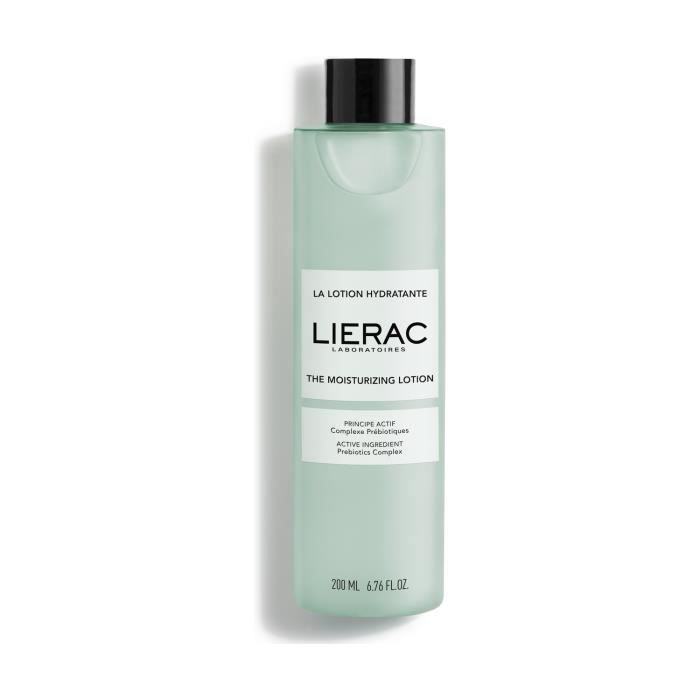Lotion hydratante - LIERAC - 200 ml - 98% ingrédients naturels - Acide hyaluronique - Gel léger
