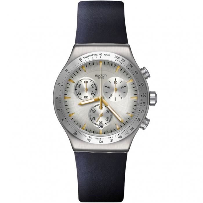 Montre - Swatch - YVS460 - Argenté - Quartz - Analogique