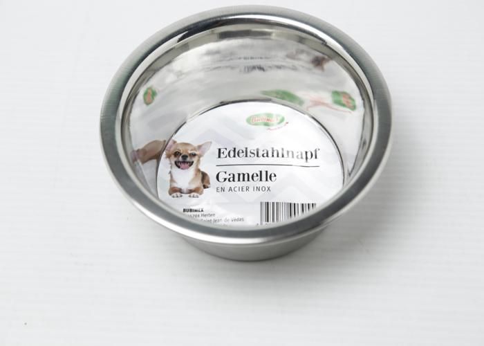 Gamelle - BUBIMEX - Inox - 10 cm - 0,20L - Pour petits animaux