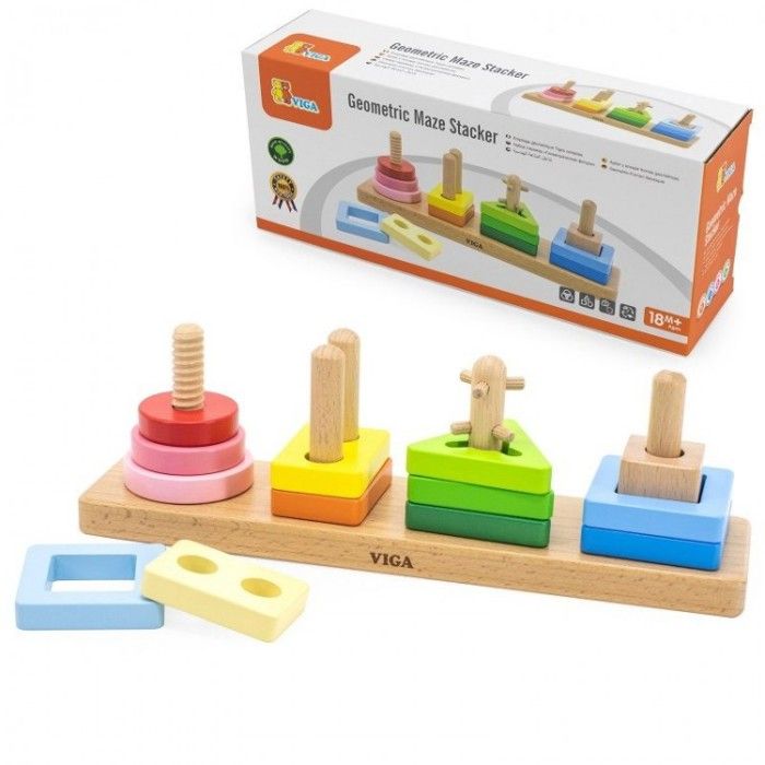 Geometric Maze Stacker