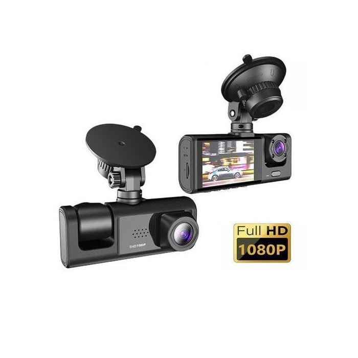 Camera tomobile Enregistreur de conduite haute définition 1080p, enregistrement devant et derrière la voiture simultanément