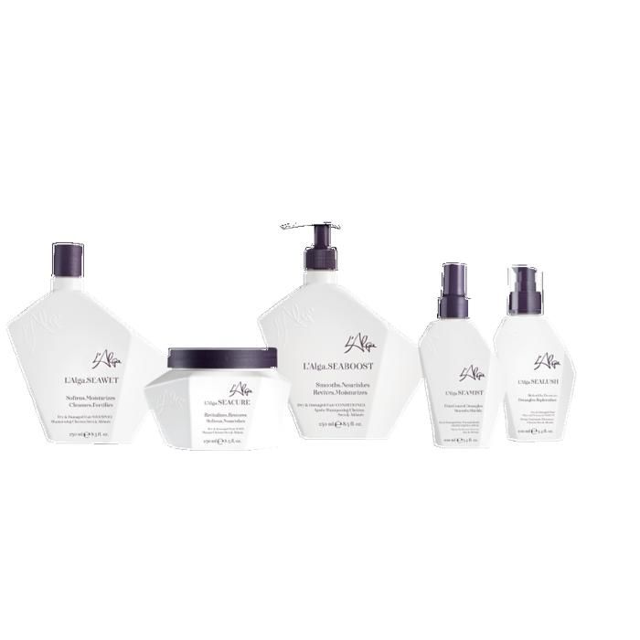 Soin capillaire - SEAMORE Dry & Damaged - Cheveux moyens à épais - 3 flacons - Protection SELFSAFEGUARD