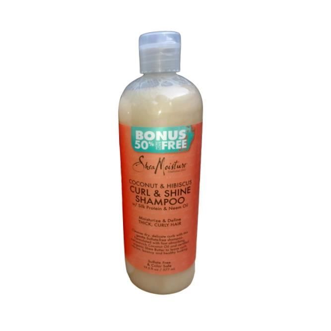 Shea Moisture Noix de Coco & Hibiscus Shampooing 577ml