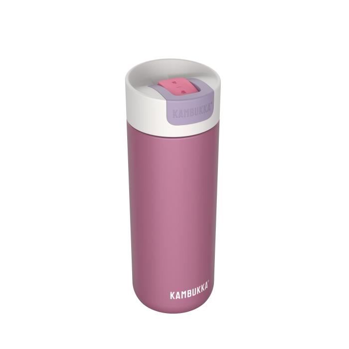 Gourde Isotherme - KAMBUKKA - 500ml - Acier Inoxydable - Étanche - Aurora Pink