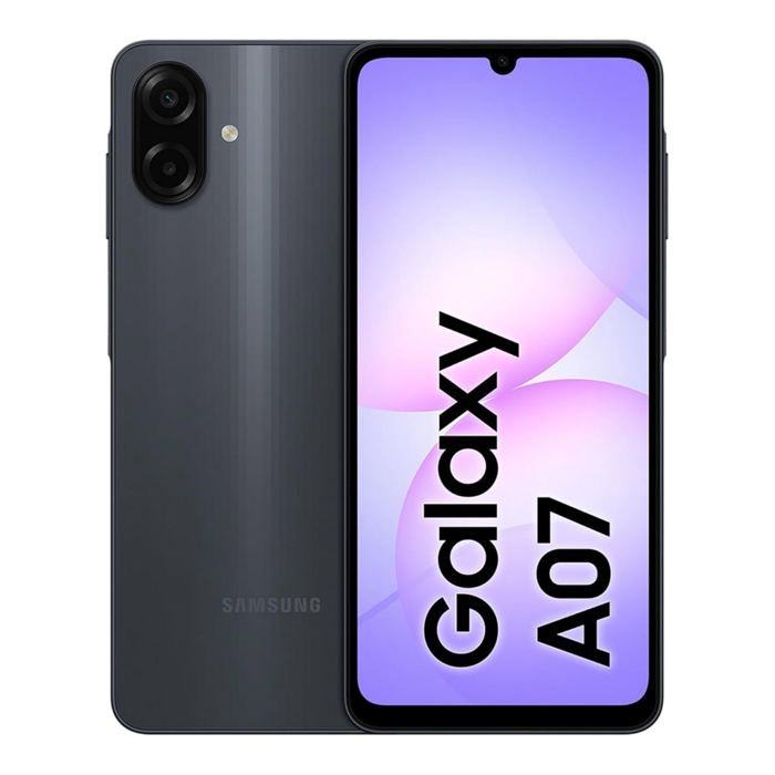 Smartphone Samsung Galaxy A07 – 4 Go / 64 Go – noir