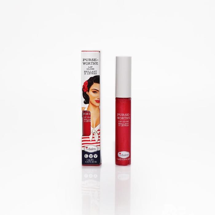 THE BALM - PURSEWORTHY LIP GLOSS - Wristlet