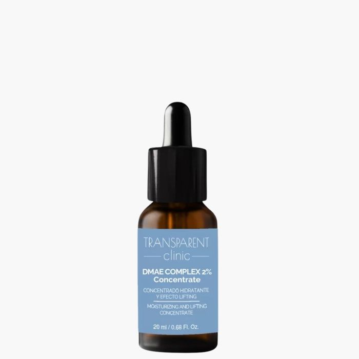 Sérum - Transparent Clinic - DMAE 2% - 20ml - Acide hyaluronique - Anti-âge - Hydratant