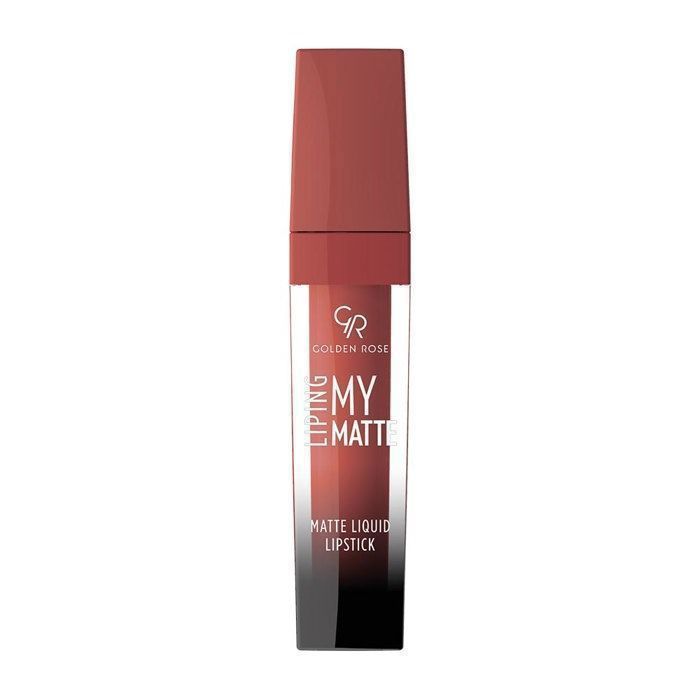 Gloss - GOLDEN ROSE - GLOSS MY MATTE LIP INK 20 - Fini mat longue tenue - Application facile - Couleur rouge