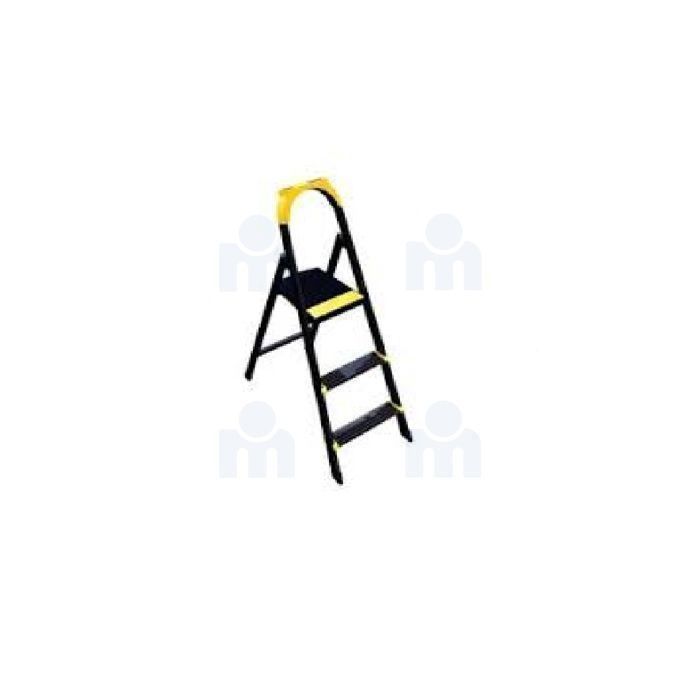 Escabeau - LEO - 112 - Métal - 2 marches - Pliable - Antidérapant