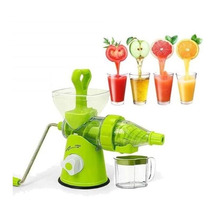 Machine à Jus - Non spécifié - Manuel - Filtration des Résidus - Vert - PVC