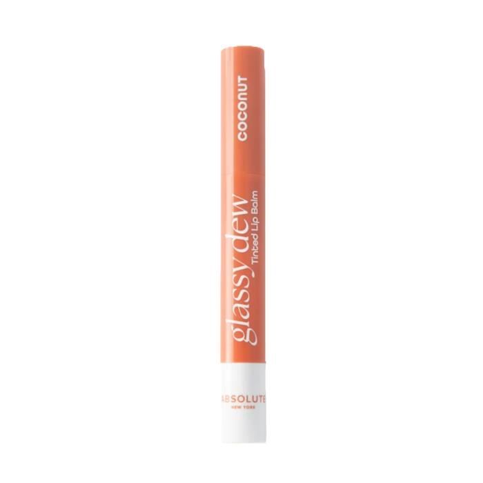 Baume à lèvres - Glassy Dew - Teinte coconut - Hydratant - Éclat - 0,05L