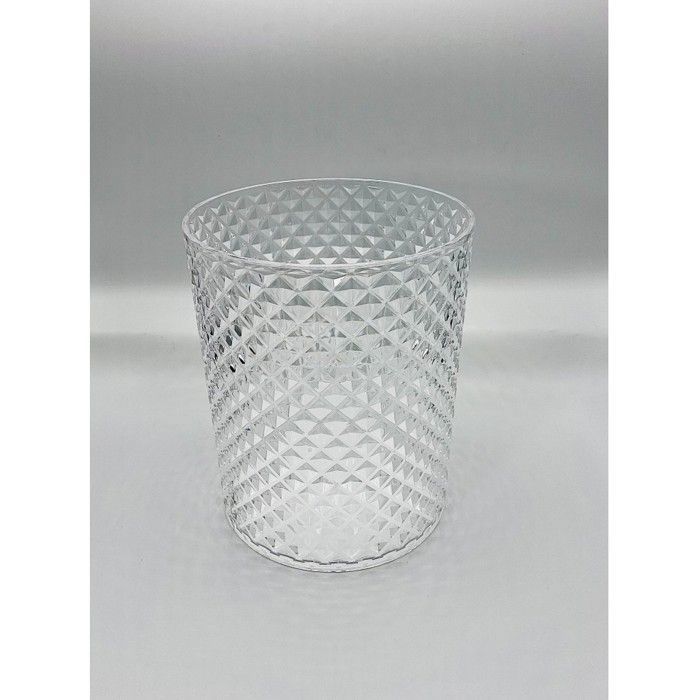 Poubelle - Acacia - Transparent - Acrylique - Design Contemporain - Rangement Intérieur