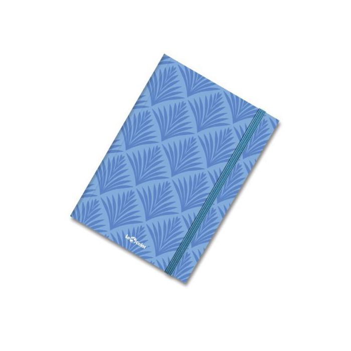 Color Le Notebook 17*24 Art Deco Bleu à Rayures 192 P