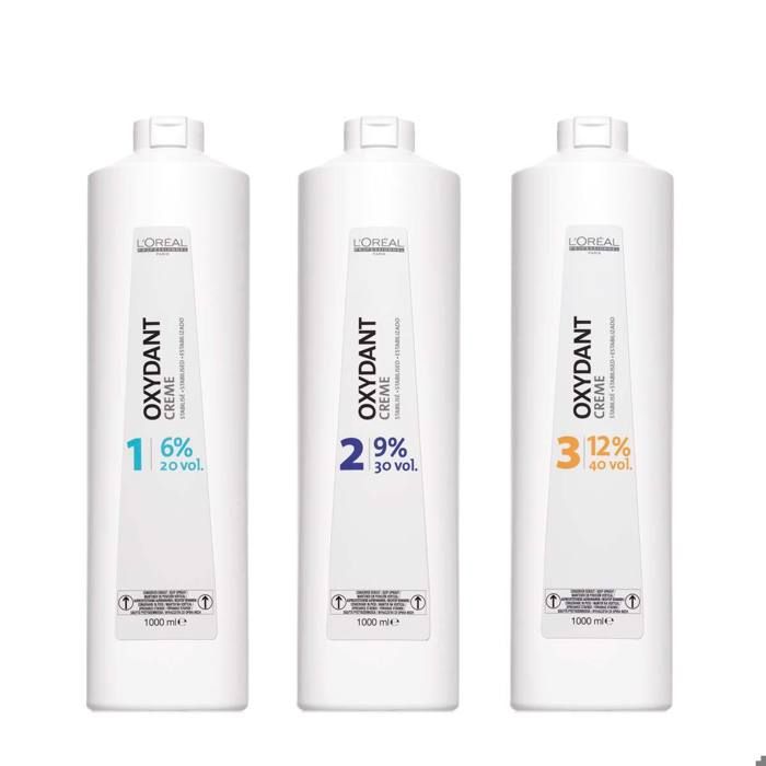 Oxydant Crème - L'Oréal Professionnel - 30V - 1000 ml - 9% Eau Oxygénée - Cheveux Colorés