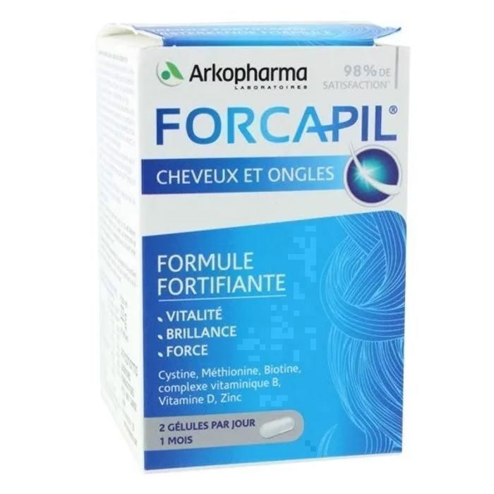 Forcapil Cheveux Et Ongles - 180 Gelules