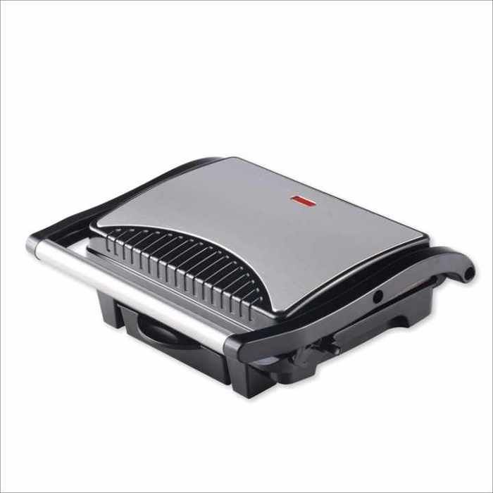 Machine Panini - ENZO - ITA-50015 - 1000W - Plaques antiadhésives - Ouverture à plat