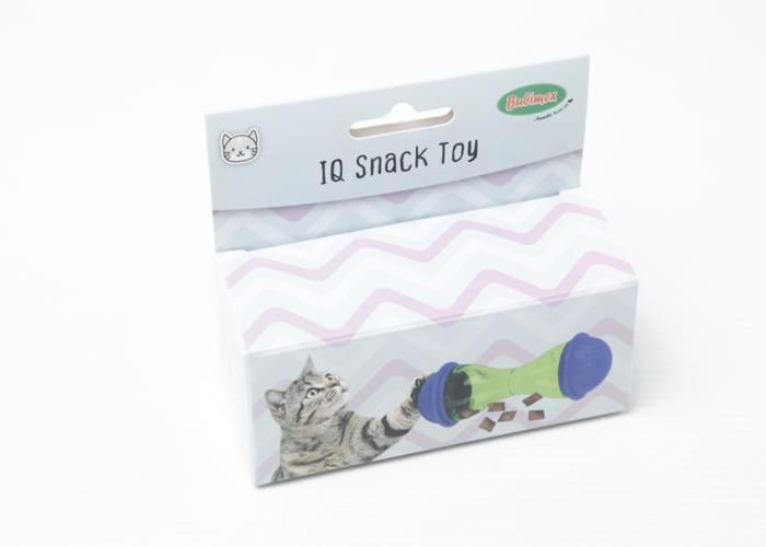 BUBIMEX  IQ SNACK TOY 4X11CM bleu et vert