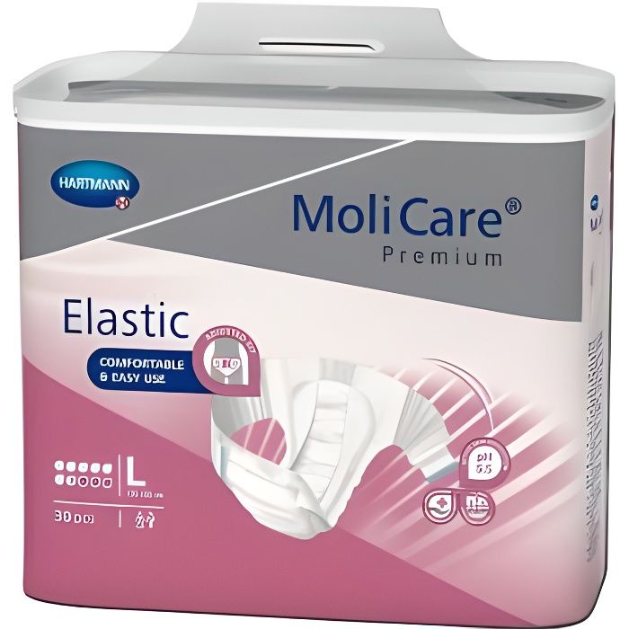 Changes Complets - Hartmann - MoliCare Elastic - Taille L - 30 pièces - Mixte