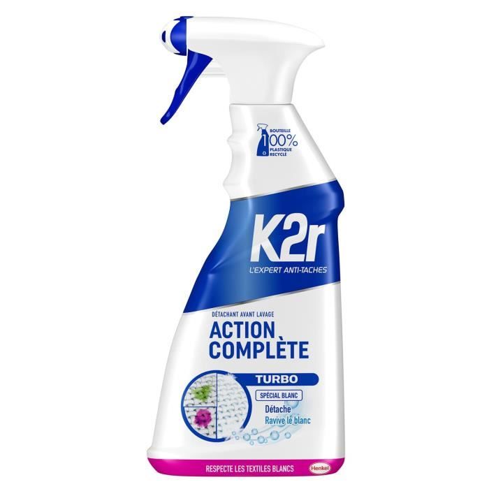 Action Complète Turbo – Pistolets (500mL) – Blanc