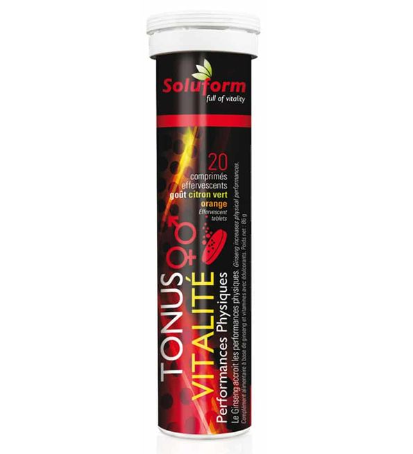 Soluform Tonus Vitalité - 20 Comprimés